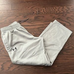 Men’s Under Armour sweatpants. Light gray.